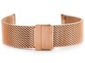 BRANSOLETA PACIFIC M8 - SIATKA HQ - ROSEGOLD 18MM