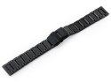 BRANSOLETA PACIFIC MODEL 10 SOLID - CZARNA 20MM
