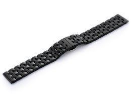 BRANSOLETA PACIFIC MODEL 2 - CZARNA 22MM