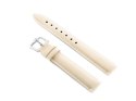 PASEK SKÓRZANY DO ZEGARKA W94 - KREMOWY - 14MM