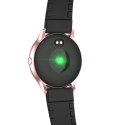 SMARTWATCH DAMSKI G. ROSSI G.RSF1-4C2-1 ROSEGOLD/BLACK + DODATKOWY PASEK (SG003B)