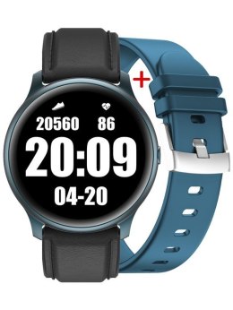 SMARTWATCH MĘSKI G. ROSSI G.RSWSF1-6F1-1 BLUE/BLACK + DODATKOWY PASEK (SG003D)