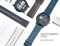 SMARTWATCH MĘSKI G. ROSSI G.RSWSF1-6F1-1 BLUE/BLACK + DODATKOWY PASEK (SG003D)
