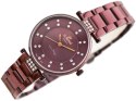 ZEGAREK G. ROSSI - C5131B-2B3 (ZG780D) VIOLET + BOX
