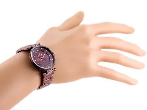 ZEGAREK G. ROSSI - C5131B-2B3 (ZG780D) VIOLET + BOX ZEGAREK G. ROSSI - C5131B-2B3 (ZG780D) VIOLET + BOX