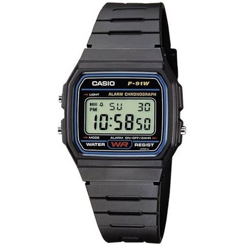 ZEGAREK MĘSKI CASIO F-91W-1YER (ZD086A) - KLASYKA + BOX ZEGAREK MĘSKI CASIO F-91W-1YER (ZD086A) - KLASYKA + BOX