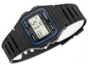 ZEGAREK MĘSKI CASIO F-91W-1YER (ZD086A) - KLASYKA + BOX