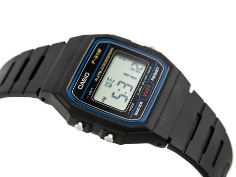 ZEGAREK MĘSKI CASIO F-91W-1YER (ZD086A) - KLASYKA + BOX ZEGAREK MĘSKI CASIO F-91W-1YER (ZD086A) - KLASYKA + BOX