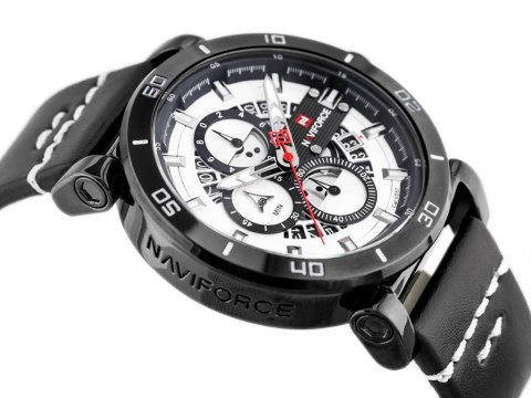 ZEGAREK MĘSKI NAVIFORCE - NF9131 (ZN086A) BLACK/W. + BOX ZEGAREK MĘSKI NAVIFORCE - NF9131 (ZN086A) BLACK/W. + BOX