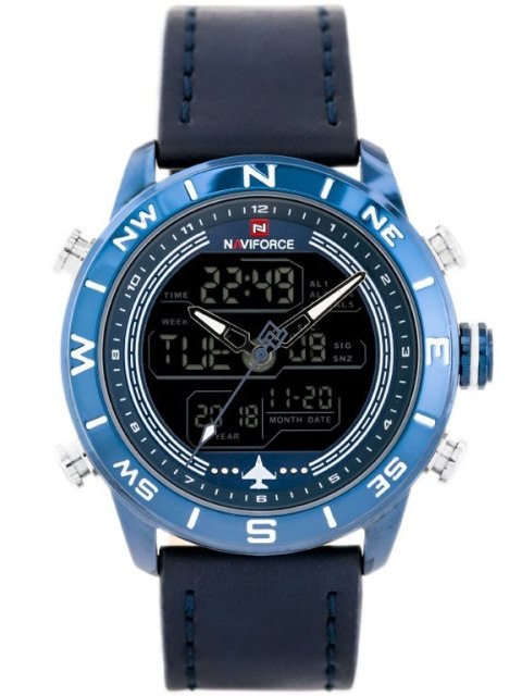 ZEGAREK MĘSKI NAVIFORCE - NF9144 (ZN077E) - BLUE + BOx