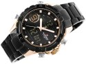 ZEGAREK MĘSKI NAVIFORCE - NF9146S (ZN089C) - BLACK/ROSEGOLD + BOX