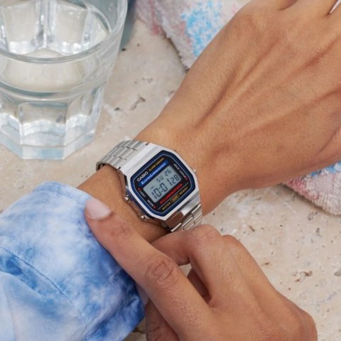 ZEGAREK UNISEX CASIO A168WA-1W - VINTAGE + BOX ZEGAREK UNISEX CASIO A168WA-1W - VINTAGE + BOX