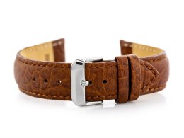 PASEK SKÓRZANY DO ZEGARKA W05XL BRĄZ - 20MM