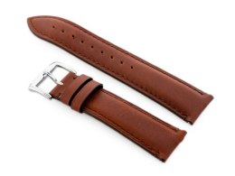 PASEK SKÓRZANY DO ZEGARKA W89 BRĄZ - 20MM