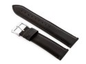 PASEK SKÓRZANY DO ZEGARKA W89 CIEMNY BRĄZ - 20MM