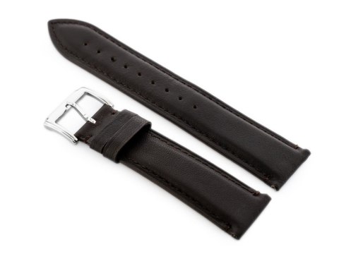 PASEK SKÓRZANY DO ZEGARKA W89 CIEMNY BRĄZ - 20MM PASEK SKÓRZANY DO ZEGARKA W89 CIEMNY BRĄZ - 20MM