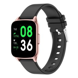SMARTWATCH DAMSKI G. ROSSI SW009-6 ROSEGOLD/BLACK (SG004G)