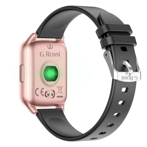SMARTWATCH DAMSKI G. ROSSI SW009-6 ROSEGOLD/BLACK (SG004G) SMARTWATCH DAMSKI G. ROSSI SW009-6 ROSEGOLD/BLACK (SG004G)