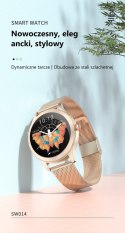 SMARTWATCH DAMSKI G. ROSSI SW014-2 ROSEGOLD (SG009B)