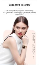 SMARTWATCH DAMSKI G. ROSSI SW014-2 ROSEGOLD (SG009B)