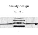 SMARTWATCH MĘSKI G. ROSSI SW012-4 GOLD/BLACK + DODATKOWA BRANSOLETA (SG007D)