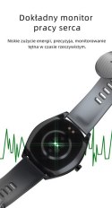 SMARTWATCH MĘSKI G. ROSSI SW012-4 GOLD/BLACK + DODATKOWA BRANSOLETA (SG007D)