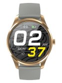 SMARTWATCH MĘSKI G. ROSSI SW012-5 GOLD/GRAY + DODATKOWA BRANSOLETA (SG007E)