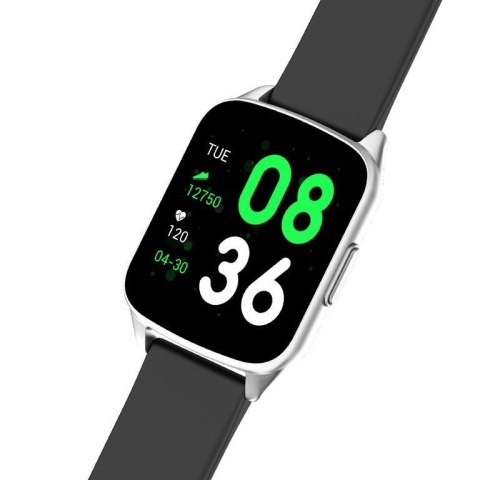 SMARTWATCH UNISEX G. ROSSI SW009-5 SILVER/BLACK (SG004F) SMARTWATCH UNISEX G. ROSSI SW009-5 SILVER/BLACK (SG004F)