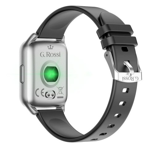 SMARTWATCH UNISEX G. ROSSI SW009-5 SILVER/BLACK (SG004F) SMARTWATCH UNISEX G. ROSSI SW009-5 SILVER/BLACK (SG004F)