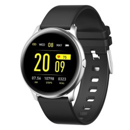 SMARTWATCH UNISEX G. ROSSI SW010-5 SILVER/BLACK (SG005F)