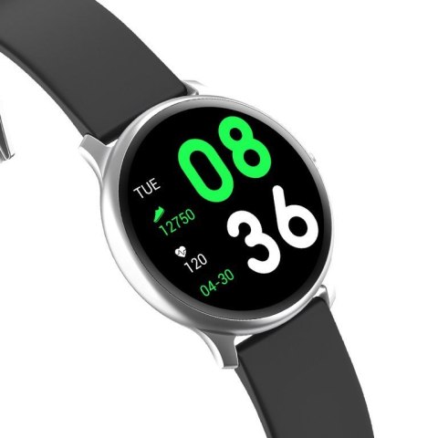 SMARTWATCH UNISEX G. ROSSI SW010-5 SILVER/BLACK (SG005F) SMARTWATCH UNISEX G. ROSSI SW010-5 SILVER/BLACK (SG005F)