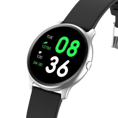 SMARTWATCH UNISEX G. ROSSI SW010-5 SILVER/BLACK (SG005F) SMARTWATCH UNISEX G. ROSSI SW010-5 SILVER/BLACK (SG005F)