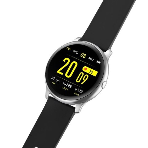 SMARTWATCH UNISEX G. ROSSI SW010-5 SILVER/BLACK (SG005F) SMARTWATCH UNISEX G. ROSSI SW010-5 SILVER/BLACK (SG005F)