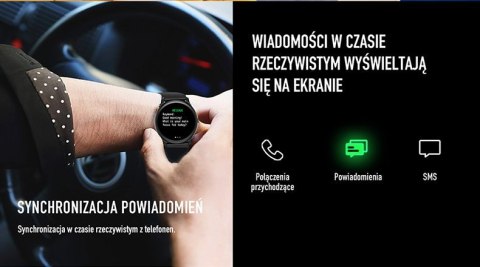 SMARTWATCH UNISEX G. ROSSI SW010-5 SILVER/BLACK (SG005F) SMARTWATCH UNISEX G. ROSSI SW010-5 SILVER/BLACK (SG005F)