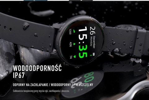 SMARTWATCH UNISEX G. ROSSI SW010-5 SILVER/BLACK (SG005F) SMARTWATCH UNISEX G. ROSSI SW010-5 SILVER/BLACK (SG005F)