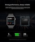 SMARTWATCH UNISEX G. ROSSI SW013-3 BLACK (SG008C)