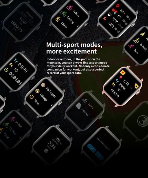 SMARTWATCH UNISEX G. ROSSI SW013-3 BLACK (SG008C) SMARTWATCH UNISEX G. ROSSI SW013-3 BLACK (SG008C)