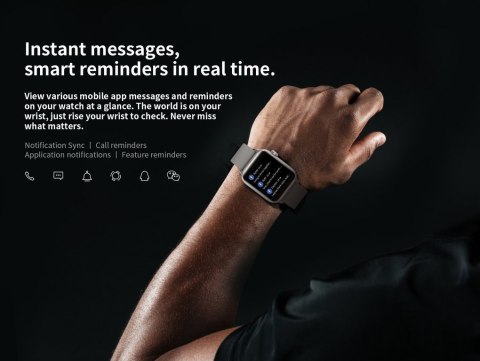 SMARTWATCH UNISEX G. ROSSI SW013-3 BLACK (SG008C) SMARTWATCH UNISEX G. ROSSI SW013-3 BLACK (SG008C)