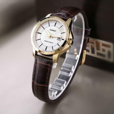 ZEGAREK DAMSKI CASIO LTP-V004GL 7A (ZD569C) + BOX ZEGAREK DAMSKI CASIO LTP-V004GL 7A (ZD569C) + BOX