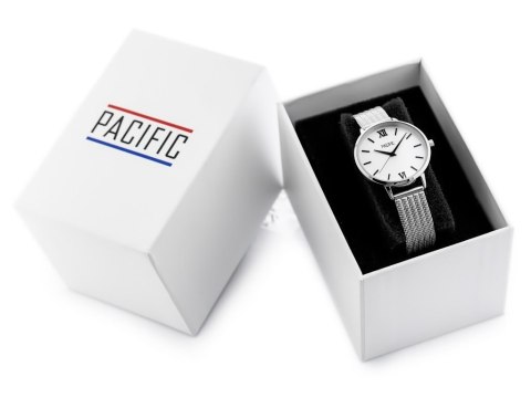 ZEGAREK DAMSKI PACIFIC X6172 - SILVER (ZY657A) ZEGAREK DAMSKI PACIFIC X6172 - SILVER (ZY657A)