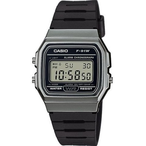 ZEGAREK MĘSKI CASIO F-91WM-1BDF (ZD102D) + BOX ZEGAREK MĘSKI CASIO F-91WM-1BDF (ZD102D) + BOX