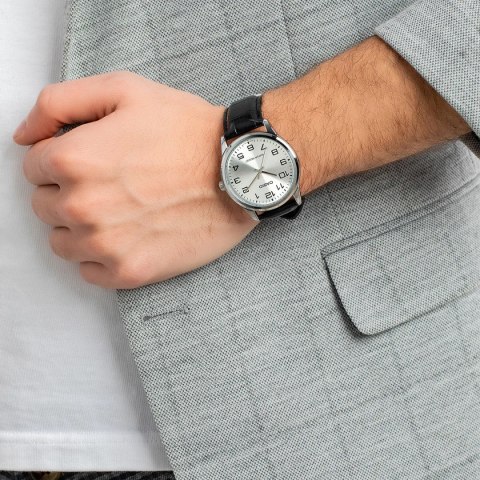 ZEGAREK MĘSKI CASIO MTP-V001L-7B (ZD080C) + BOX ZEGAREK MĘSKI CASIO MTP-V001L-7B (ZD080C) + BOX