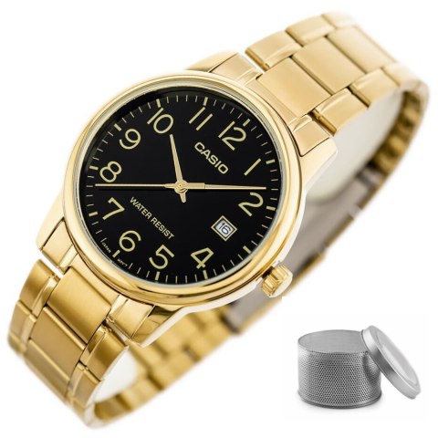 ZEGAREK MĘSKI CASIO MTP-V002G-1B (ZD103A) + BOX ZEGAREK MĘSKI CASIO MTP-V002G-1B (ZD103A) + BOX