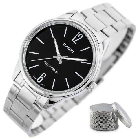 ZEGAREK MĘSKI CASIO MTP-V005D-1B (ZD105A) + BOX ZEGAREK MĘSKI CASIO MTP-V005D-1B (ZD105A) + BOX