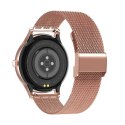 SMARTWATCH DAMSKI PACIFIC 18-1 - BRANSOLETA + PASEK: ROSEGOLD / RÓŻOWY (SY015A)