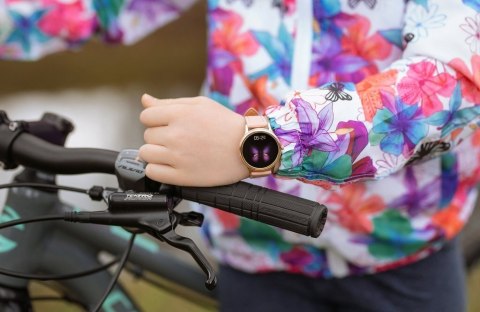 SMARTWATCH DAMSKI PACIFIC 18-1 - BRANSOLETA + PASEK: ROSEGOLD / RÓŻOWY (SY015A) SMARTWATCH DAMSKI PACIFIC 18-1 - BRANSOLETA + PASEK: ROSEGOLD / RÓŻOWY (SY015A)