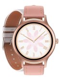 SMARTWATCH DAMSKI PACIFIC 18-6 - DWA PASKI: RÓŻOWY / BIAŁY (SY015F)