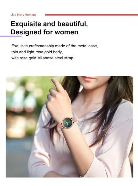 SMARTWATCH DAMSKI PACIFIC 18-6 - DWA PASKI: RÓŻOWY / BIAŁY (SY015F) SMARTWATCH DAMSKI PACIFIC 18-6 - DWA PASKI: RÓŻOWY / BIAŁY (SY015F)