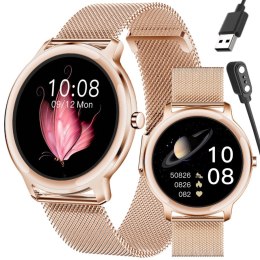 SMARTWATCH DAMSKI RUBICON RNBE66 - WŁASNE TARCZE (SR014B)