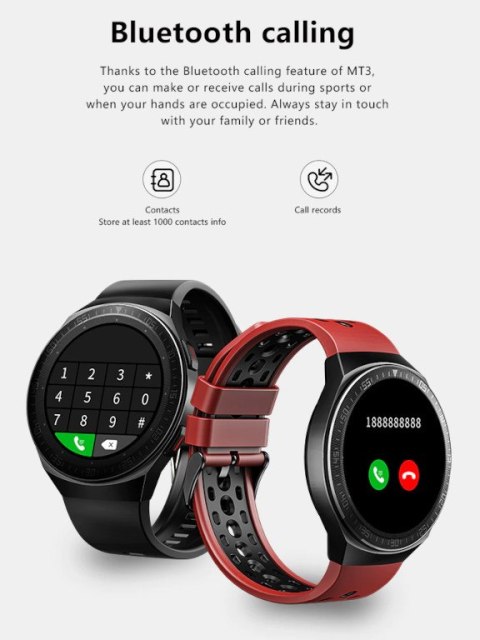 SMARTWATCH MĘSKI RUBICON RNCE68 - WYKONYWANIE POŁĄCZEŃ (SR016B) SMARTWATCH MĘSKI RUBICON RNCE68 - WYKONYWANIE POŁĄCZEŃ (SR016B)
